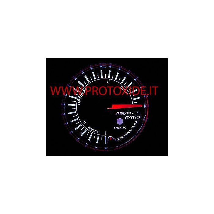 Airfuel stoichiometric carburetion with 60mm pointer with broadband probe Airfuel gauge