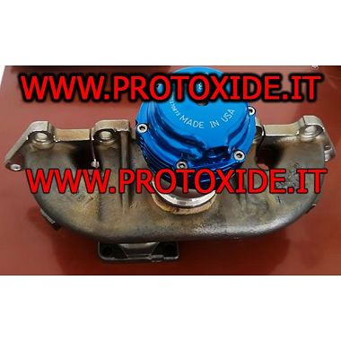 Collettori scarico ni-resist Fiat alfa Lancia 500 Abarth con attacco wastegate esterna Collettori scarico in ghisa o in fusione