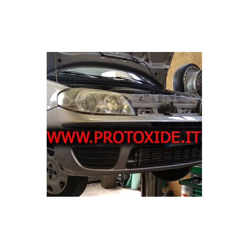 Intercooler frontal din aluminiu pentru Fiat Punto 188 pentru conversie turbo
