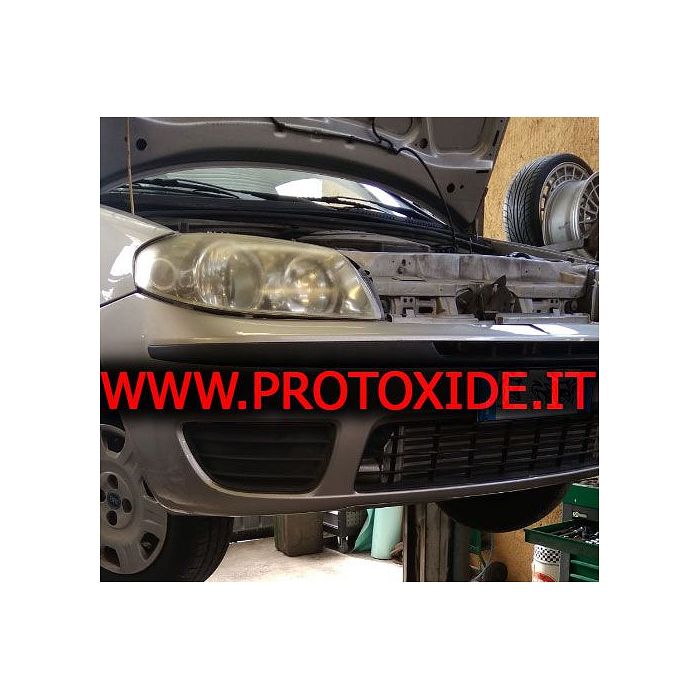 Intercooler frontale installabile per Fiat Punto 188 in alluminio per trasformazione turbo