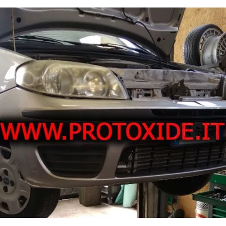 Intercooler frontal d'alumini per a Fiat Punto 188 per a conversió turbo Intercooler Air-Air
