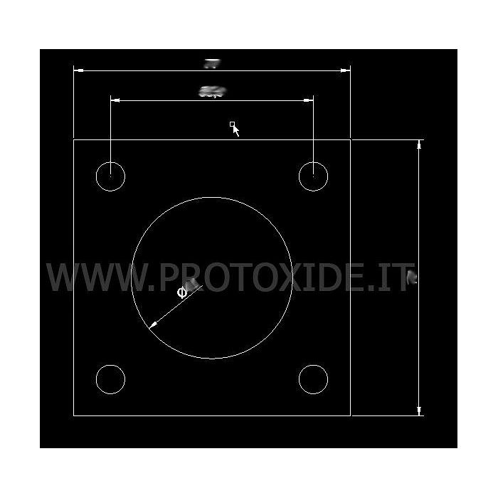 Brida de entrada para Turbo IHI Bridas para turbo, bajante y desagüe