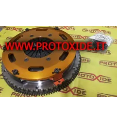 Volant d'inèrcia d'acer amb placa de pressió d'embragatge reforçada amb coure Renault Clio RS fase 1-2 d'aliatge lleuger Kit ...