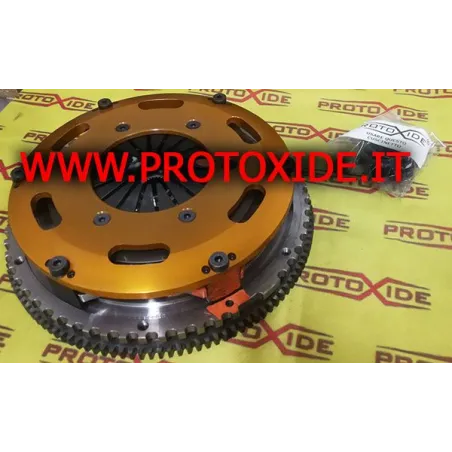 Volante de aço com embreagem de cobre, prato de pressão reforçado, liga leve Renault Clio RS fase 1-2. Kit de volante de aço,