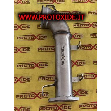 Downpipe scarico senza catalitico Fiat 124 Abarth 1.400 per Turbo originale Downpipe pentru motoare turbo pe benzina