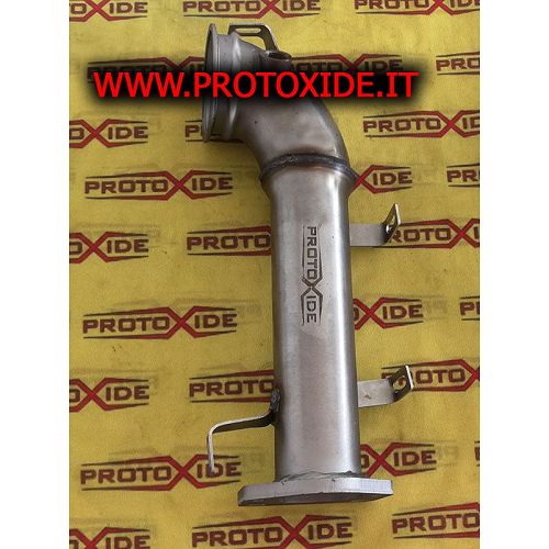 Tubo de escape sin catalizador Fiat 124 Abarth 1,400 para Turbo original