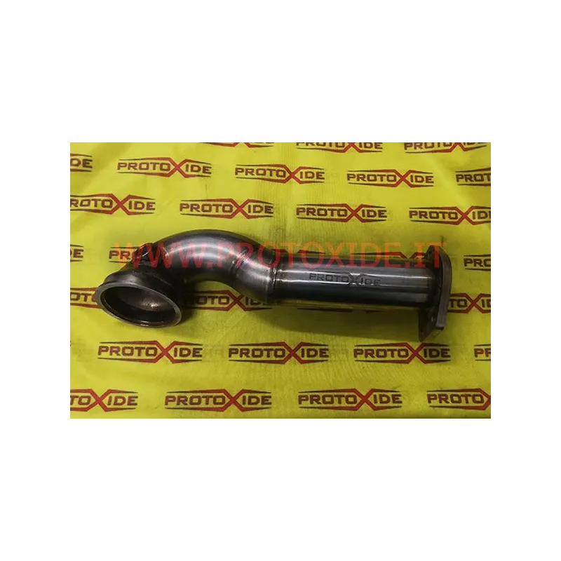 Avgasrör utan katalytisk Fiat 124 Abarth 1.400 för original Turbo