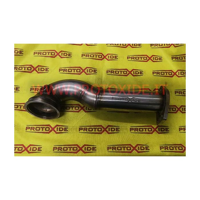 Exhaust downpipe without catalytic Fiat 124 Abarth 1.400 for original Turbo Downpipe turbo petrol engines