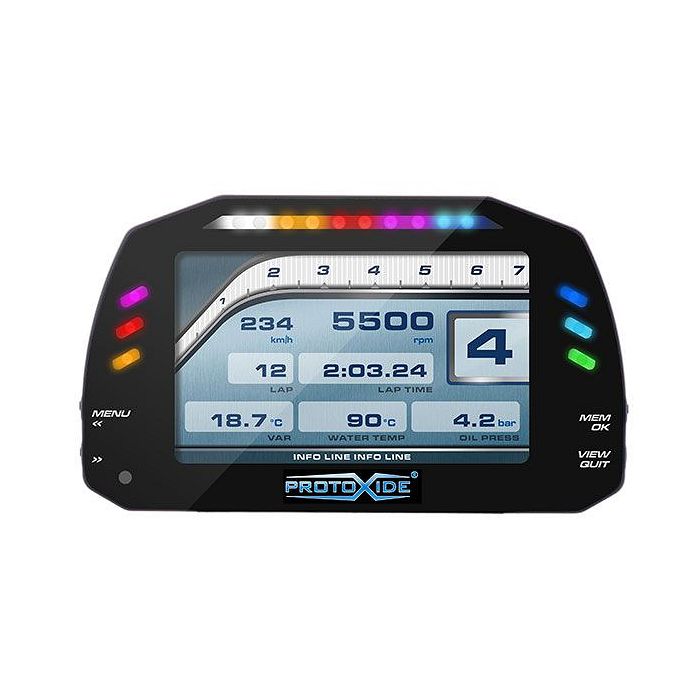 Tablou de bord digital pentru mașini și motociclete Ecran de 7 inch G Tablouri de bord digitale