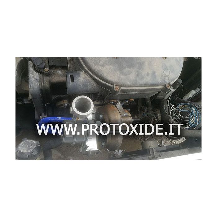 Turbocompressore per trasformazione turbo per motori Fiat FIRE 1100-1200 fino a 150 hp Turbocompressori su cuscinetti da comp... Turbocompressore per trasformazione turbo per motori Fiat FIRE 1100-1200 fino a 150 hp Turbocompressori su cuscinetti da comp...