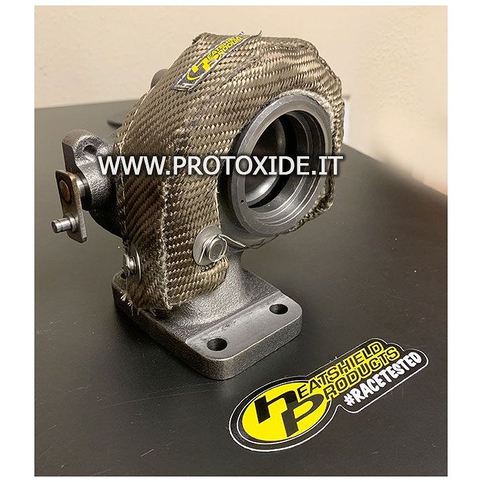 Coperta turbocompressore Mitsubishi TD04 cuffia semirigida Bende e Protezioni calore Coperta turbocompressore Mitsubishi TD04 cuffia semirigida Bende e Protezioni calore