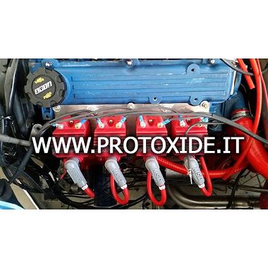 Kit de 4 bobinas simples con placa para Fiat Punto Gt - Uno Turbo Potencias y bobinas impulsadas