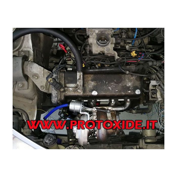 Kit trasformazione Turbo motori Fiat Fire 1200 8v PARTI MOTORE TURBO ESTERNE Kit potenziamento motore