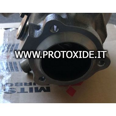 شفة العادم لـ Mitsubishi TD04HL turbo downpipe 3 فتحات الشفاه في توربو ، Downpipe و Wastegate