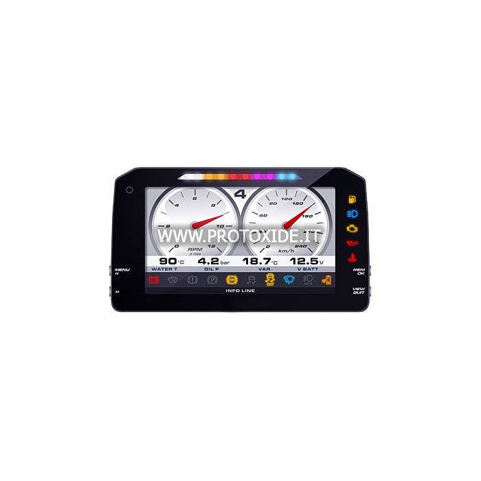 Digital dashboard for cars and motorcycles 6 "model P Digital dashboards