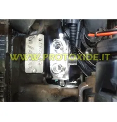 Sandwich adaptér olejového chladiča Renault 5 GT držiak filtra Držiaky olejového filtra a príslušenstvo pre sandwich olejový