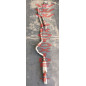 Marmitta completa scarico maggiorato Fiat Coupe 2000 20v turbo 70mm inox Marmitta completa scarico maggiorato Fiat Coupe 2000 20v turbo 70mm inox