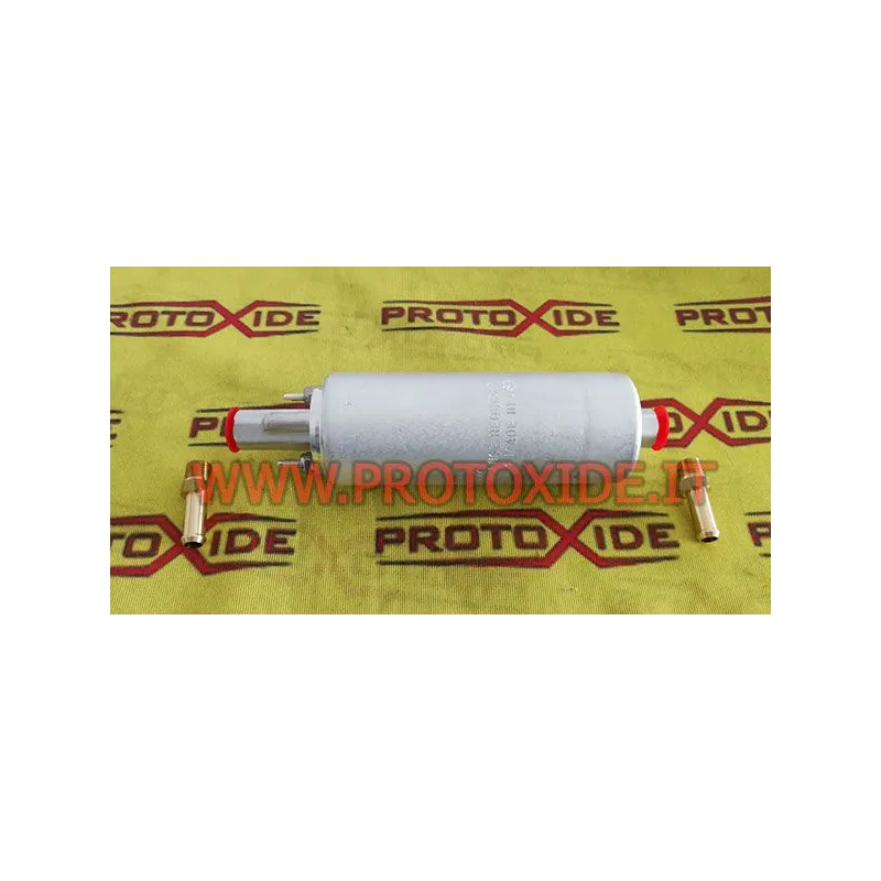 External fuel pump increased high flow rate 255 Liters/hour 450 hp