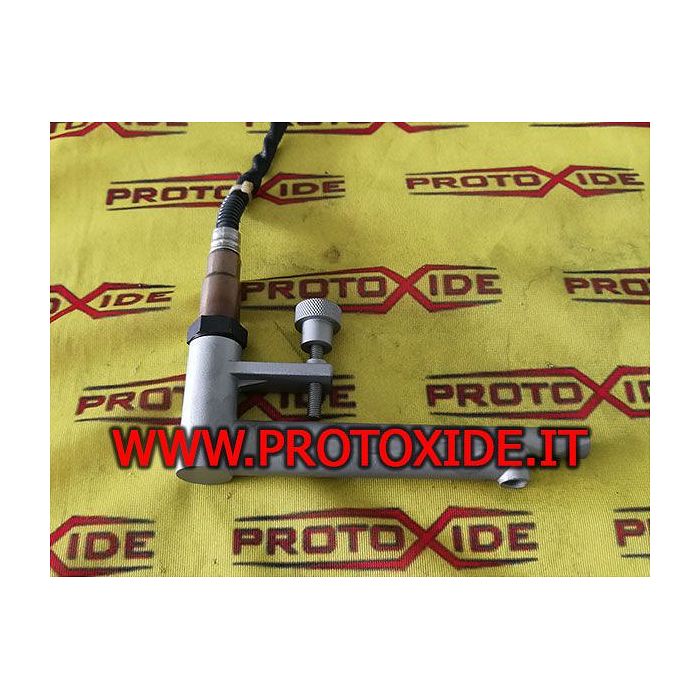 Pinza per analisi gas scarico CO carburazione pistola per inserimento sonda lambda carburazione
