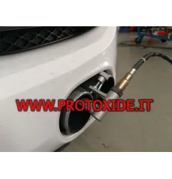 Szczypce do analizy spalin, regulacji mieszanki CO2, pistolet do wprowadzania sondy lambda