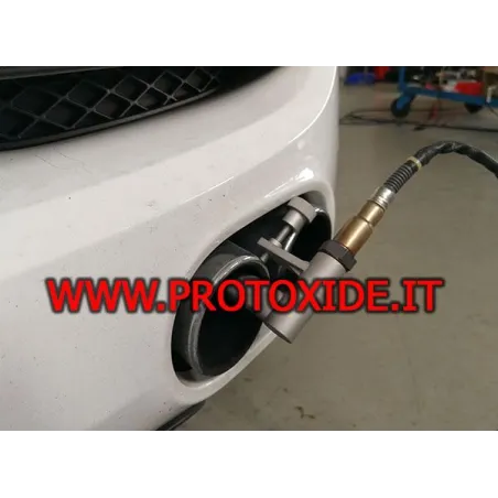 Clește pentru analiză gaze de eșapament, reglaj carburare CO₂, pistol pentru introducerea sondei lambda