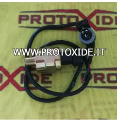 Tryksensor 10 bar 0-5 volt udgang 5 og 12 volt strømforsyning Tryksensorer