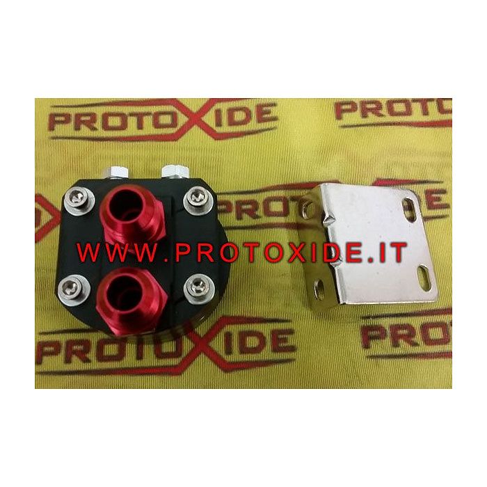 Kit basetta adattatore per spostare il filtro olio Lancia Delta porta filtro e supporto per filtro Supporti filtro olio e acc... Kit basetta adattatore per spostare il filtro olio Lancia Delta porta filtro e supporto per filtro Supporti filtro olio e acc...