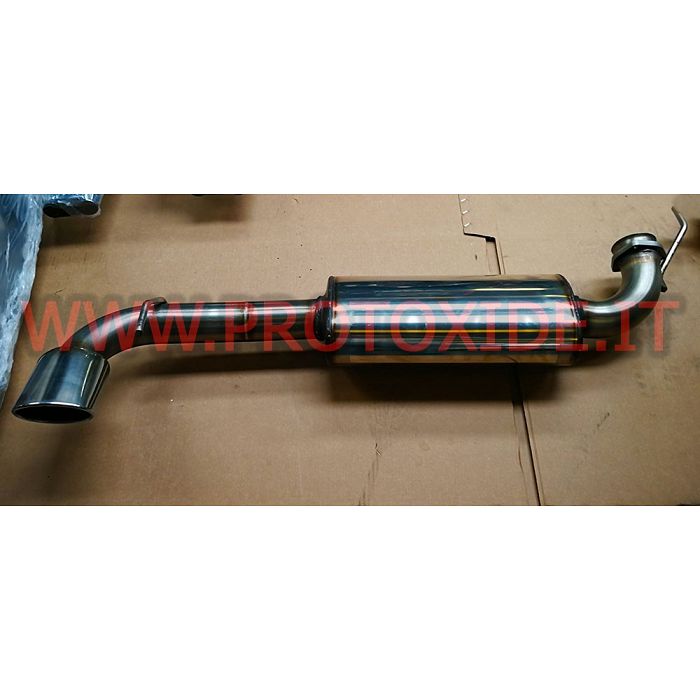 Εξάτμιση εξάτμισης Lancia Delta 2000 16v 2.000 turbo αυξήθηκε κατά 70 mm