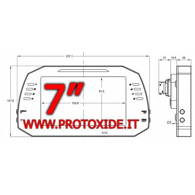 Cruscotto digitale per auto e moto 7" pollici display G Cruscotti Digitali per auto e moto