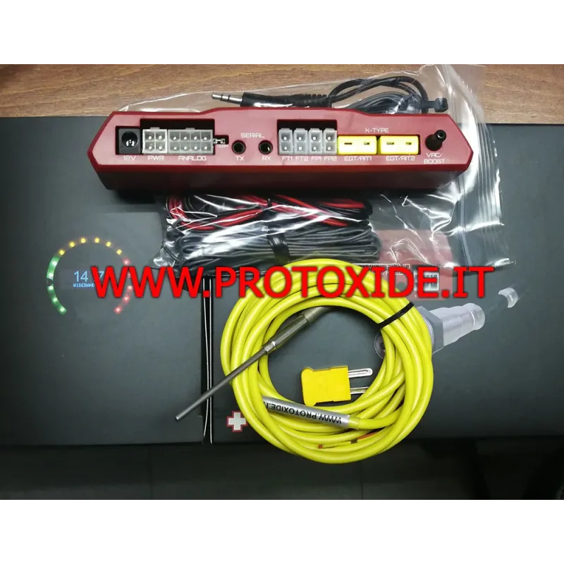 AirFuel voltmeter Turbo tlak a teplota výfukových plynov na 52mm v jednom nástroji AirFuel voltmeter Turbo tlak a teplota výfukových plynov na 52mm v jednom nástroji