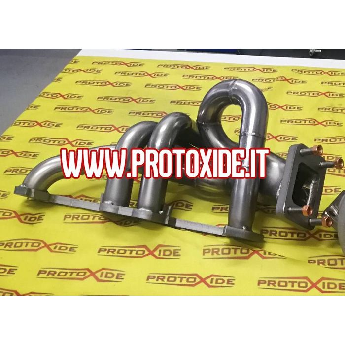 Side exhaust manifold Fiat Punto GT-UNO long version Steel exhaust manifolds for Turbo Petrol engines