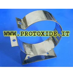 Suport italià per a cilindre d'òxid nitrós d'1 kg per a MOTOCICLETA. Recanvis per a sistemes d'òxid nitrós.