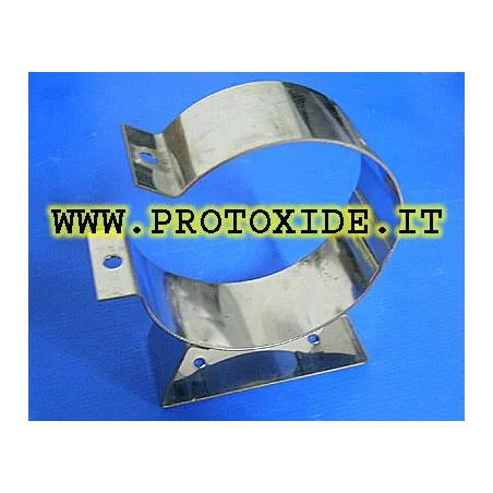 Suport italià per a cilindre d'òxid nitrós d'1 kg per a MOTOCICLETA. Recanvis per a sistemes d'òxid nitrós.