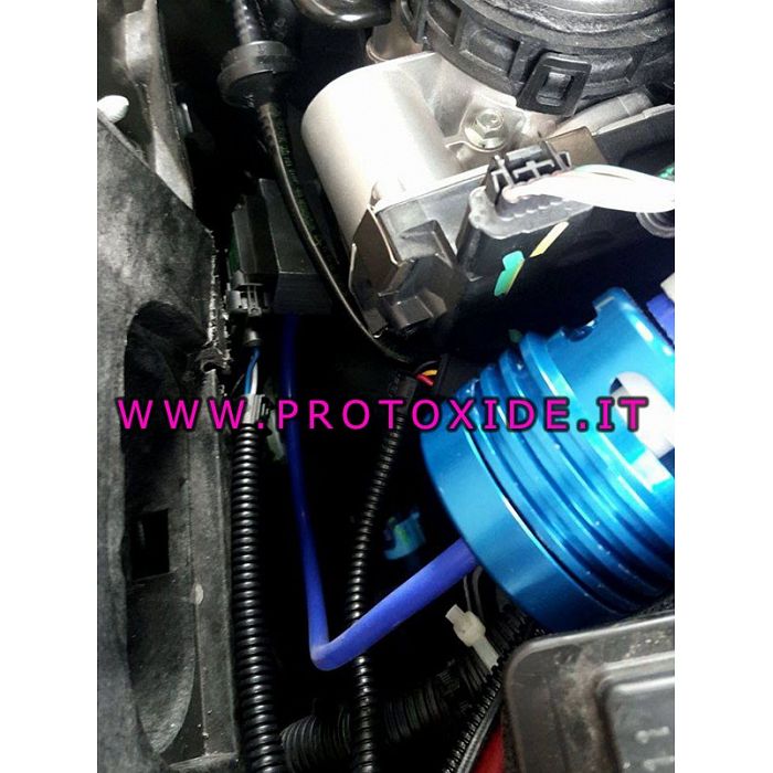 Pop-off-ventil med udvendig udluftning Alfaromeo Giulietta 1750 Tbi PopOff ventiler og adaptere