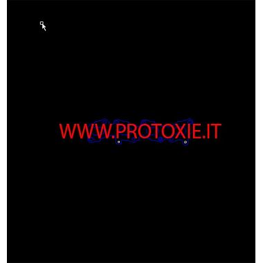 Prirubnički razdjelnici Alfaromeo Giulietta 4C 1750 Prirubnice ispušnog razvodnika
