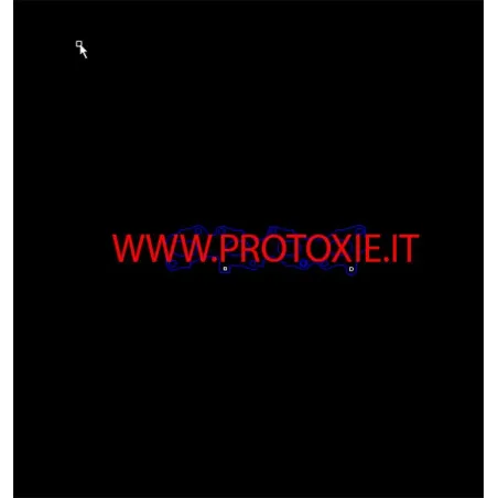 Flangia collettori scarico Alfa Romeo Giulietta 4C 1750