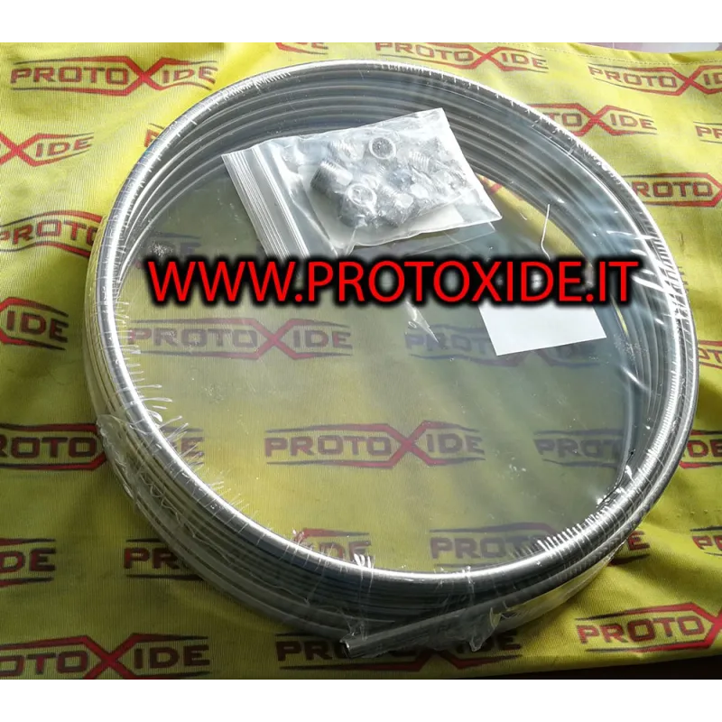 硬質燃料パイプガソリンおよびE85ステンレス鋼8mm内部