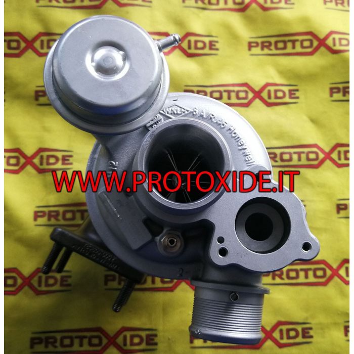 Increased Garrett GT1446 turbocharger Fiat 500 Abarth ProtoXide Turbochargers on competition bearings