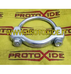 Collier de serrage pour silencieux d'échappement de 72 mm Pinces et colliers pour silencieux
