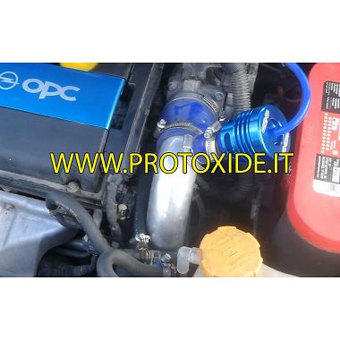 Valvola Pop-Off Opel Corsa OPC 1600 sfiato esterno Valvole PopOff e adattatori