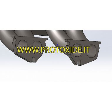 Flangia collettore aspirazione alluminio Renault 5 Gt Turbo Flange collettori di aspirazione