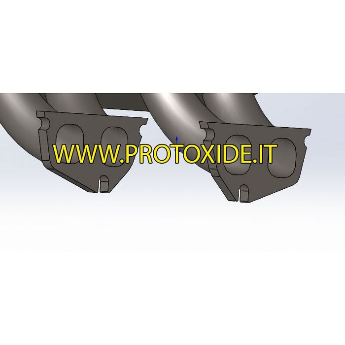 Flangia collettore aspirazione in alluminio Renault 5 Gt Turbo Flange collettori di aspirazione