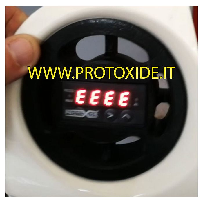Suporte de instrumento de ventilação de ar Fiat 500 Abarth para 1 instrumento ProtoXide retangular Suportes de instrumentos e...