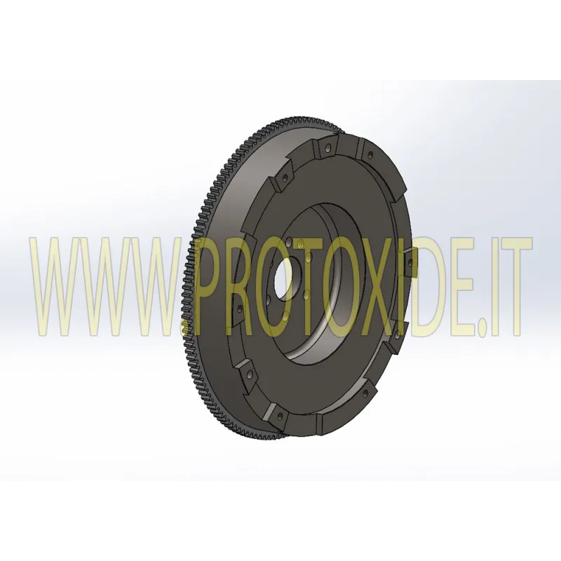 Volant moteur en acier monomasse allégé Opel Vauxhall Adam embrayage d'origine