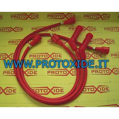 High conductivity spark plug wires 8.8mm red 2 pieces to be terminated Specific spark wire plug for cars