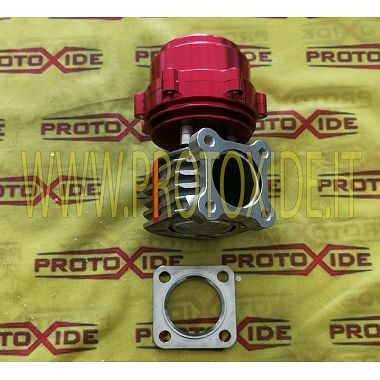 Externes Wastegate 46 mm quadratischer Aufsatz Externes Wastegate