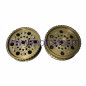 Polias de comando de válvulas ajustáveis Fiat 124 - modelo Fiat 131 com proteção de correia comando de válvulas ajustáveis Polias de comando de válvulas ajustáveis Fiat 124 - modelo Fiat 131 com proteção de correia comando de válvulas ajustáveis