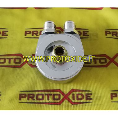 Adaptador sanduíche para instalação de resfriador de óleo Fiat 1000 -1100 Motores de bombeiros Suportes de filtro de óleo e a...