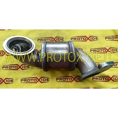 Downpipe gekatalyseerd RVS Alfaromeo 4C 1750 Tb KORT Downpipe turbo benzinemotoren