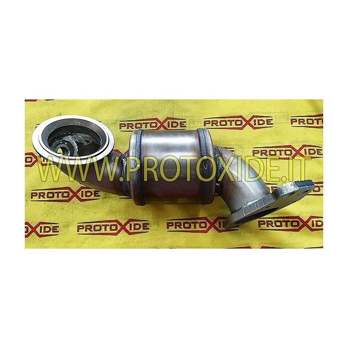 Descente d'échappement catalytique Alfa Romeo 4C 1750 Tb inox